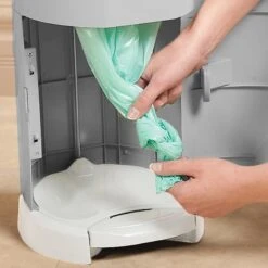 Litter Champ Premium Odor-Free Cat Litter Waste Disposal System, Grey -Cat Supply Store 127916 PT6. AC SS1800 V1522101794