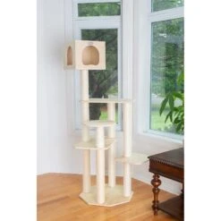 Armarkat 69-in Wooden Cat Tree & Condo 14 Armarkat 69-in Wooden Cat Tree & Condo -Cat Supply Store 130335 PT3. AC SS1800 V1615914686