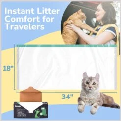 PET N PET Cat Litter Box Liners 12 PET N PET Cat Litter Box Liners -Cat Supply Store 131570 PT4. AC SS1800 V1695932423