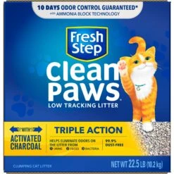 Fresh Step Clean Paws Scented Clumping Clay Cat Litter -Cat Supply Store 141502 PT7. AC SS1800 V1694455147