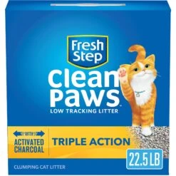 Fresh Step Clean Paws Scented Clumping Clay Cat Litter -Cat Supply Store 141502 PT8. AC SS1800 V1694457277