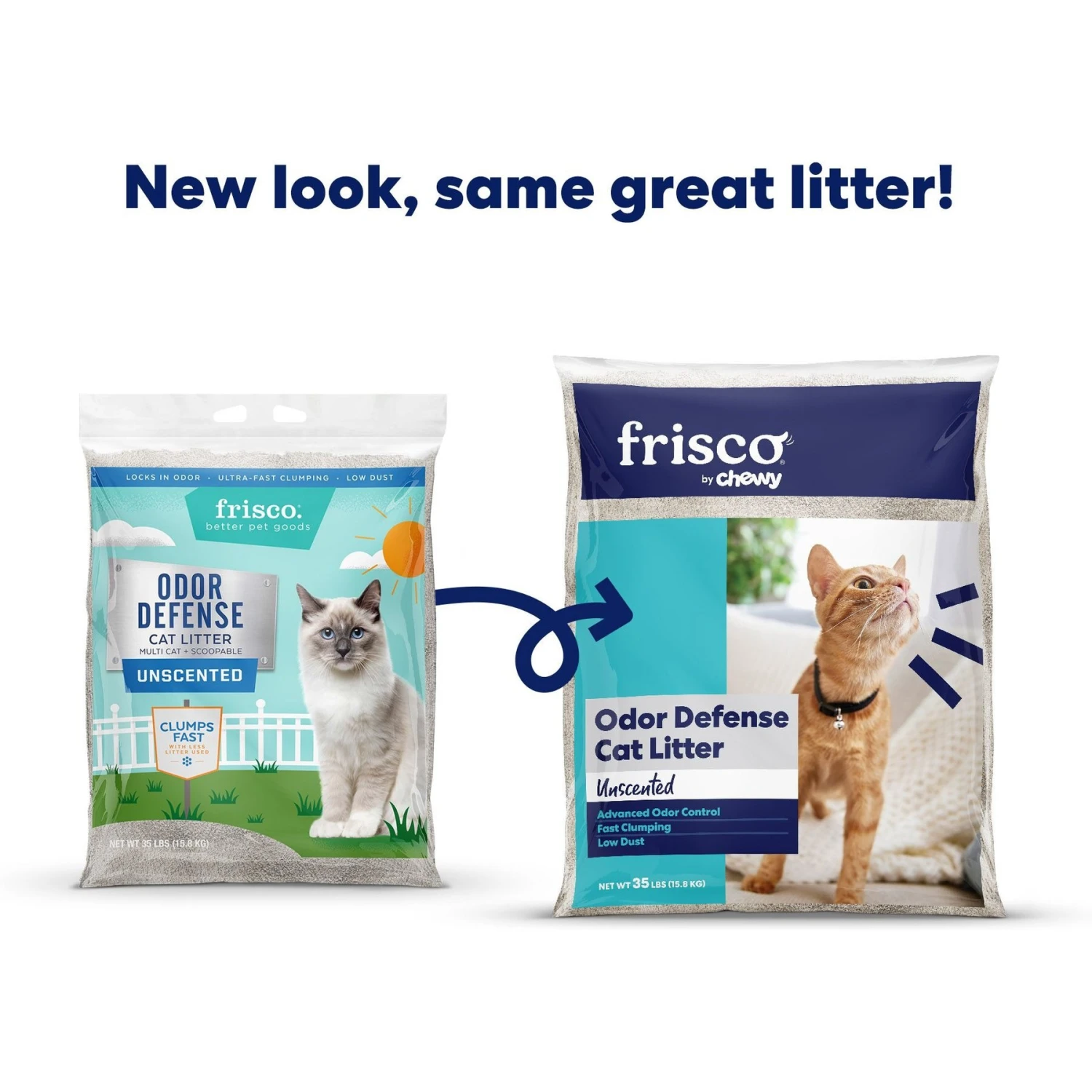 Frisco Unscented Clumping Clay Cat Litter, 35-lb Bag 4 Frisco Unscented Clumping Clay Cat Litter, 35-lb Bag - Image 2