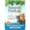 Naturally Fresh Alpine Meadow Scented Clumping Walnut Cat Litter