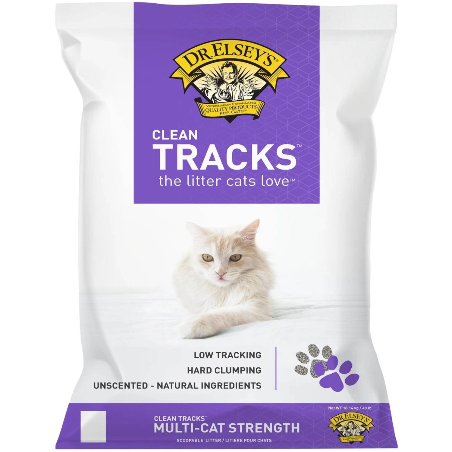 Dr. Elsey's Clean Tracks Clumping Clay Cat Litter 3 Dr. Elsey's Clean Tracks Clumping Clay Cat Litter