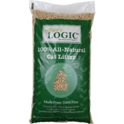 Nature's Logic All Natural Pine Unscented Non-Clumping Wood Cat Litter