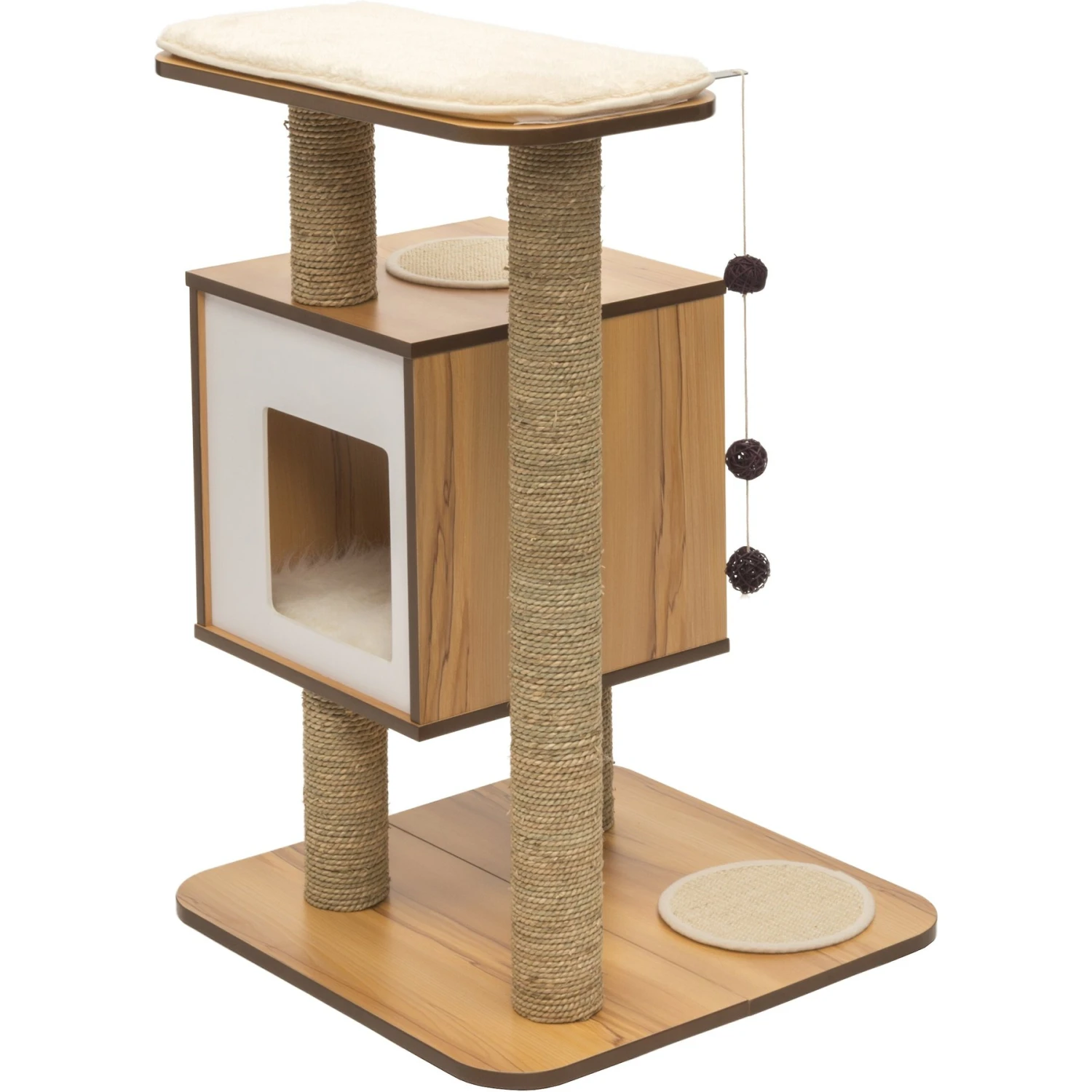 Vesper Base 32-in Modern Cat Tree & Condo 3 Vesper Base 32-in Modern Cat Tree & Condo