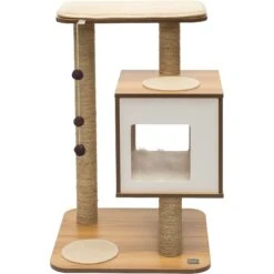 Vesper Base 32-in Modern Cat Tree & Condo 12 Vesper Base 32-in Modern Cat Tree & Condo -Cat Supply Store 154196 PT3. AC SS1800 V1628004735