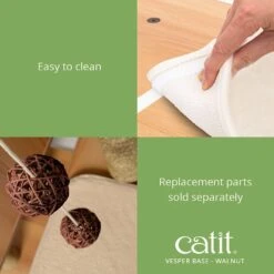 Vesper Base 32-in Modern Cat Tree & Condo 14 Vesper Base 32-in Modern Cat Tree & Condo -Cat Supply Store 154196 PT5. AC SS1800 V1627689113