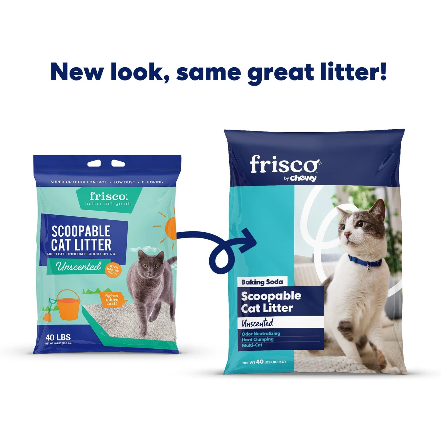 Frisco Multi-Cat Baking Soda Unscented Clumping Clay Cat Litter 4 Frisco Multi-Cat Baking Soda Unscented Clumping Clay Cat Litter - Image 2