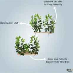 On2Pets Cat Canopy Wall Shelves 16 On2Pets Cat Canopy Wall Shelves -Cat Supply Store 179084 PT5. AC SS1800 V1684772797