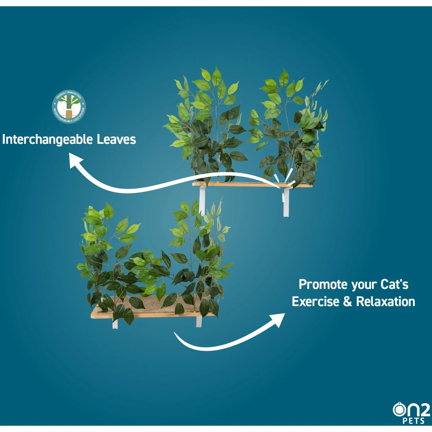 On2Pets Cat Canopy Wall Shelves 9 On2Pets Cat Canopy Wall Shelves - Image 7