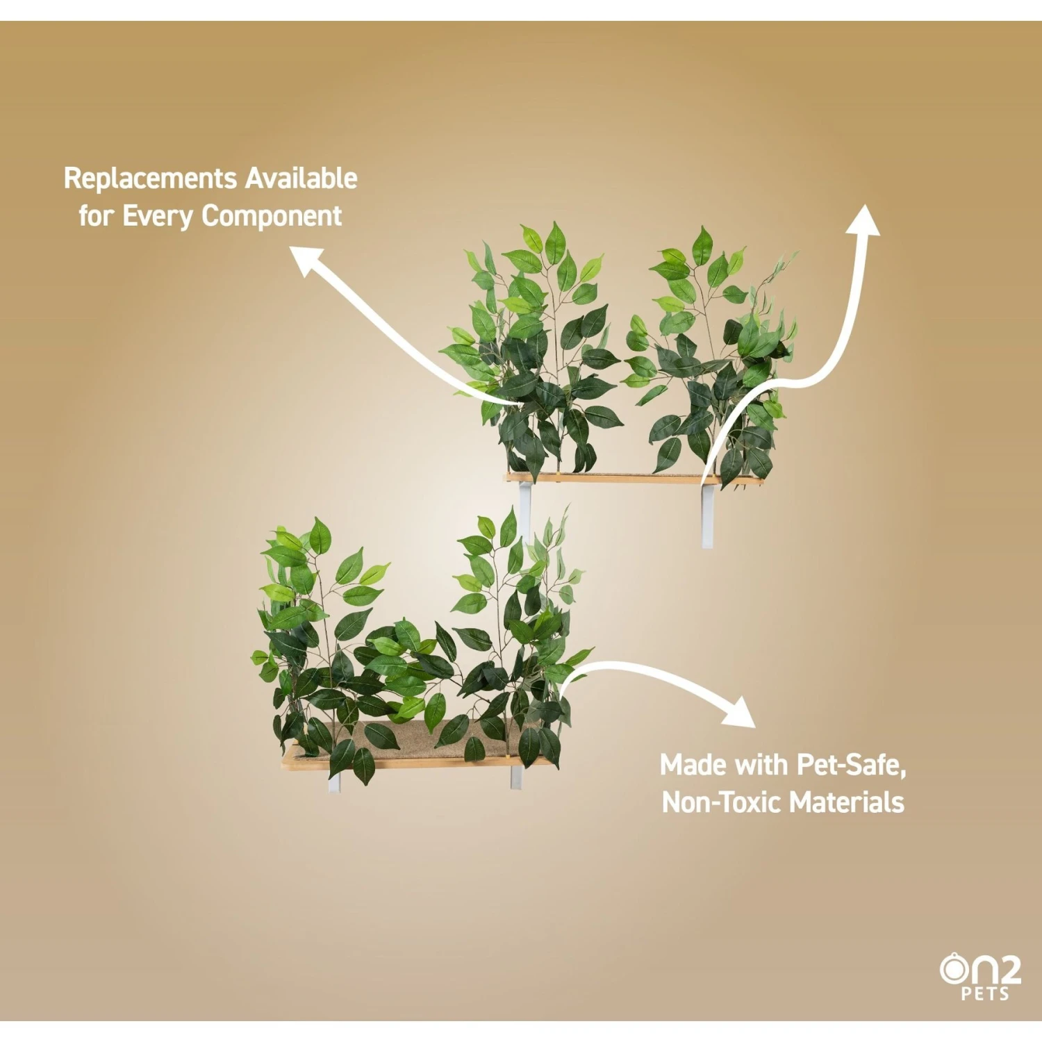 On2Pets Cat Canopy Wall Shelves 10 On2Pets Cat Canopy Wall Shelves - Image 8