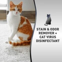 Nature's Miracle Advanced Platinum Cat Antibacterial Stain Remover & Odor Eliminator Spray, 32-oz Bottle 13 Nature's Miracle Advanced Platinum Cat Antibacterial Stain Remover & Odor Eliminator Spray, 32-oz Bottle -Cat Supply Store 182979 PT2. AC SS1800 V1701116417