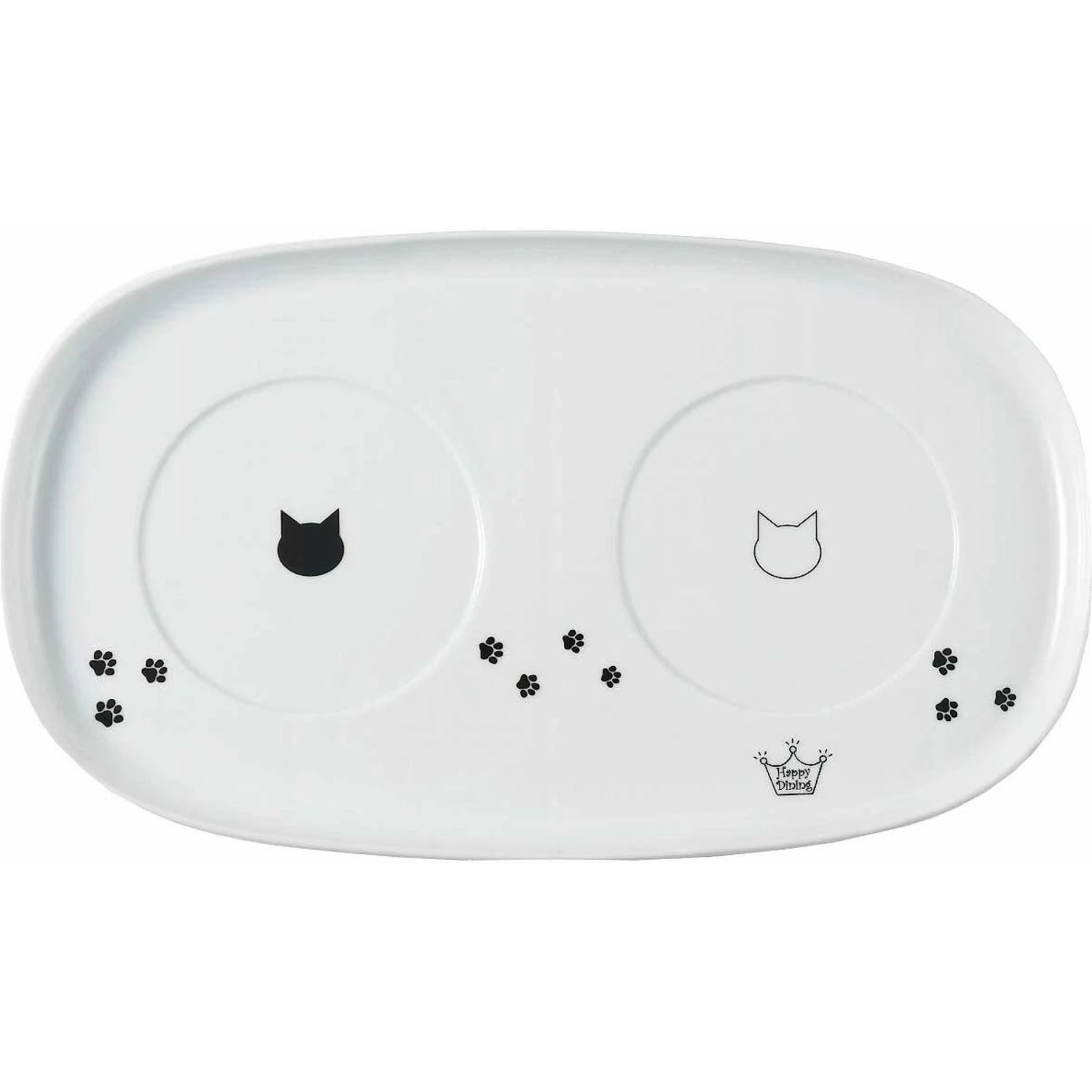 Necoichi Double Dining Cat Tray 3 Necoichi Double Dining Cat Tray