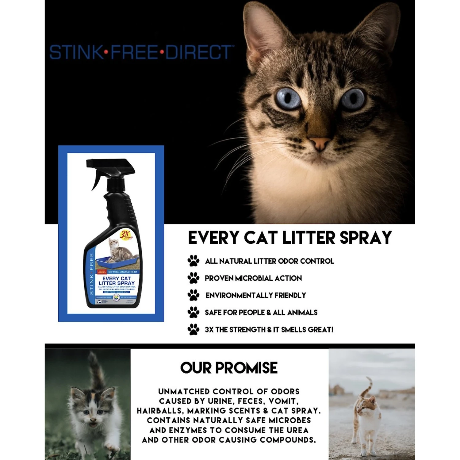 Stink Free Every Cat Litter Spray 5 Stink Free Every Cat Litter Spray - Image 3