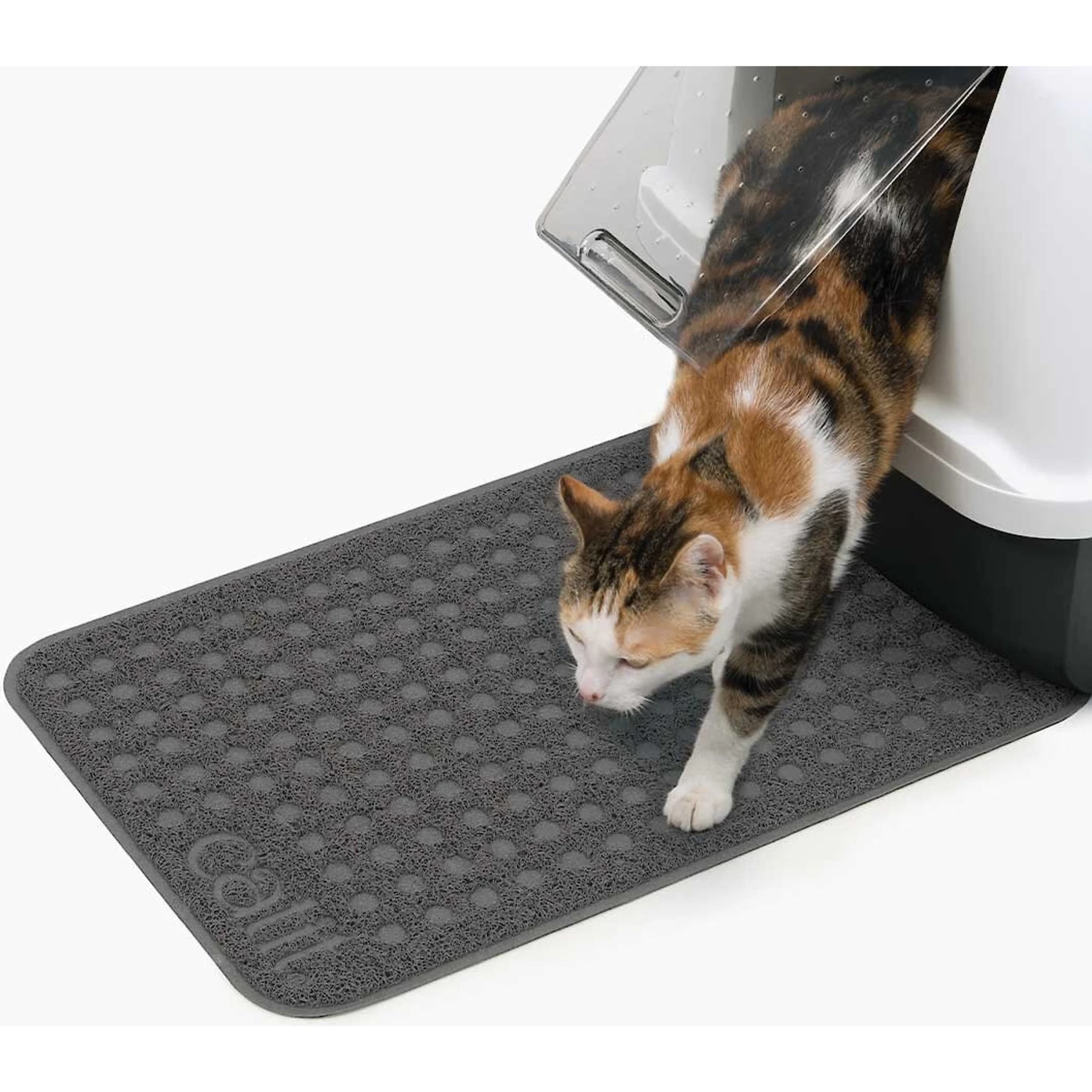 Catit Cat Litter Mat, Grey 7 Catit Cat Litter Mat, Grey - Image 5