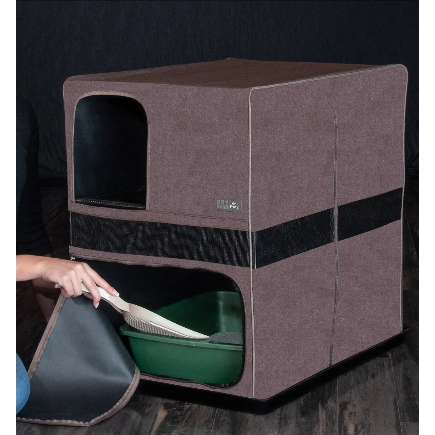 Pet Gear Prp Pawty Space Saver Cat Litter Box Enclosure 5 Pet Gear Prp Pawty Space Saver Cat Litter Box Enclosure - Image 3