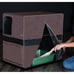 Pet Gear Prp Pawty Space Saver Cat Litter Box Enclosure 10 Pet Gear Prp Pawty Space Saver Cat Litter Box Enclosure -Cat Supply Store 200702 PT3. AC SS1800 V1573165074
