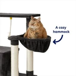 Frisco 66-in Cat Tree With Bed, Condo, Lounge Basket & Top Perch 10 Frisco 66-in Cat Tree With Bed, Condo, Lounge Basket & Top Perch -Cat Supply Store 214381 PT2. AC SS1800 V1667229521