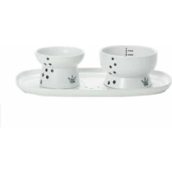 Necoichi Double Dining Tray Set & Elevated Cat Bowls -Cat Supply Store 230660 PT1. AC SS1800 V1631315224