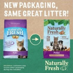 Naturally Fresh Pellet Unscented Non-Clumping Walnut Cat Litter 11 Naturally Fresh Pellet Unscented Non-Clumping Walnut Cat Litter -Cat Supply Store 233646 PT1. AC SS1800 V1626389205