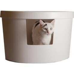 Kitangle Corner Kitty Cat Litter Box, Large 12 Kitangle Corner Kitty Cat Litter Box, Large -Cat Supply Store 252798 PT2. AC SS1800 V1600904210