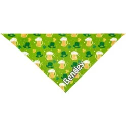 Frisco Green Ale Personalized Dog & Cat Bandana -Cat Supply Store 254207 PT3. AC SS1800 V1618510611
