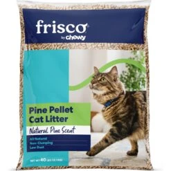 Fresh Step Products Fresh Scent Cat Litter Deodorizing Crystals & Frisco Pine Pellet Unscented Non-Clumping Wood Cat Litter -Cat Supply Store 255591 PT3. AC SS1800 V1660258309