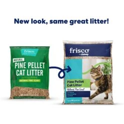 Fresh Step Products Fresh Scent Cat Litter Deodorizing Crystals & Frisco Pine Pellet Unscented Non-Clumping Wood Cat Litter -Cat Supply Store 255591 PT6. AC SS1800 V1660253956