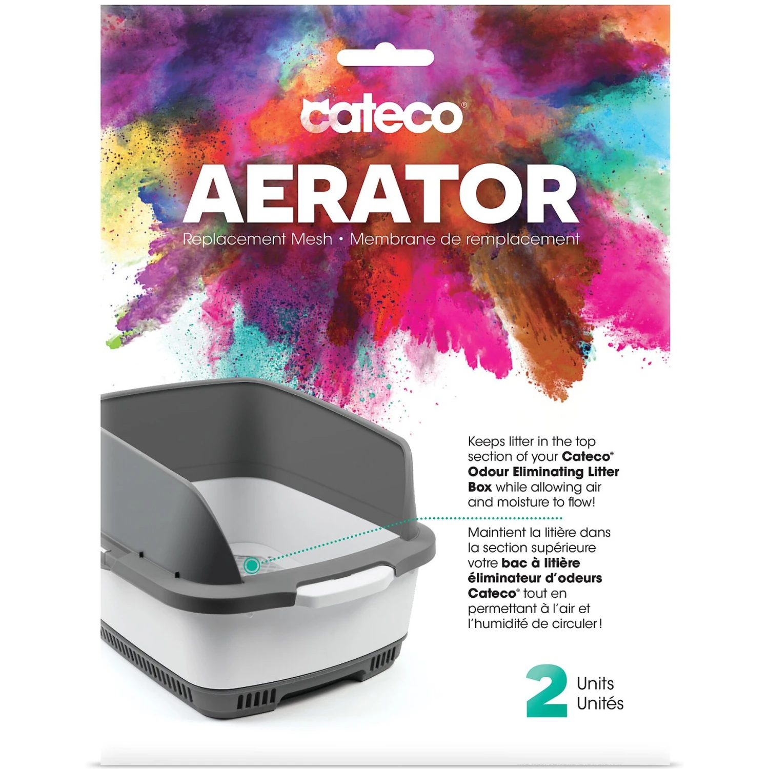 Noba Cateco Replacement Mesh Cat Litter Box Aerators, 2 Count 3 Noba Cateco Replacement Mesh Cat Litter Box Aerators, 2 Count