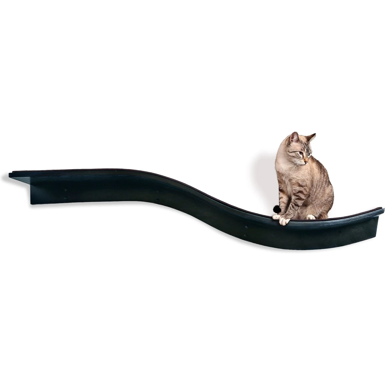 The Refined Feline Lotus Branch Wall Mounted Cat Wall Shelf 5 The Refined Feline Lotus Branch Wall Mounted Cat Wall Shelf - Image 3