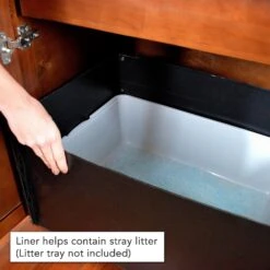 The Refined Feline Refined Deluxe Cat Litter Box 13 The Refined Feline Refined Deluxe Cat Litter Box -Cat Supply Store 258419 PT4. AC SS1800 V1603411582