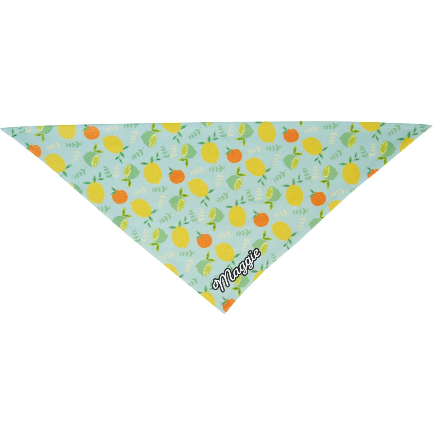 Frisco Citrus Personalized Dog & Cat Bandana 6 Frisco Citrus Personalized Dog & Cat Bandana - Image 4
