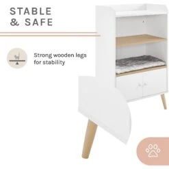 Sam's Pets Becky 39-in Single Rest Bookshelf With Drawer & Cat Tree 16 Sam's Pets Becky 39-in Single Rest Bookshelf With Drawer & Cat Tree -Cat Supply Store 261886 PT5. AC SS1800 V1635018090