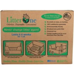 Litter One Biodegradable Disposable Cat Litter Box Kit 12 Litter One Biodegradable Disposable Cat Litter Box Kit -Cat Supply Store 262935 PT4. AC SS1800 V1606806132