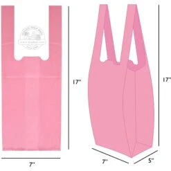Doggie Walk Bags Citrus Scented Tie Handle Cat Litter Bags, Pink, 140 Count -Cat Supply Store 264717 PT4. AC SS1800 V1610772304