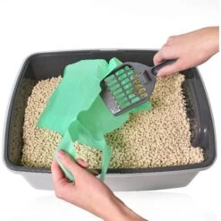 Doggie Walk Bags Unscented Tie Handle Cat Litter Bags, Green, 140 Count 7 Doggie Walk Bags Unscented Tie Handle Cat Litter Bags, Green, 140 Count -Cat Supply Store 264719 PT1. AC SS1800 V1610752863
