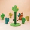 ZEZE Desert Cactus Woven Rope Cat Scratcher 2 ZEZE Desert Cactus Woven Rope Cat Scratcher -Cat Supply Store 266583 MAIN. AC SS1800 V1652232396
