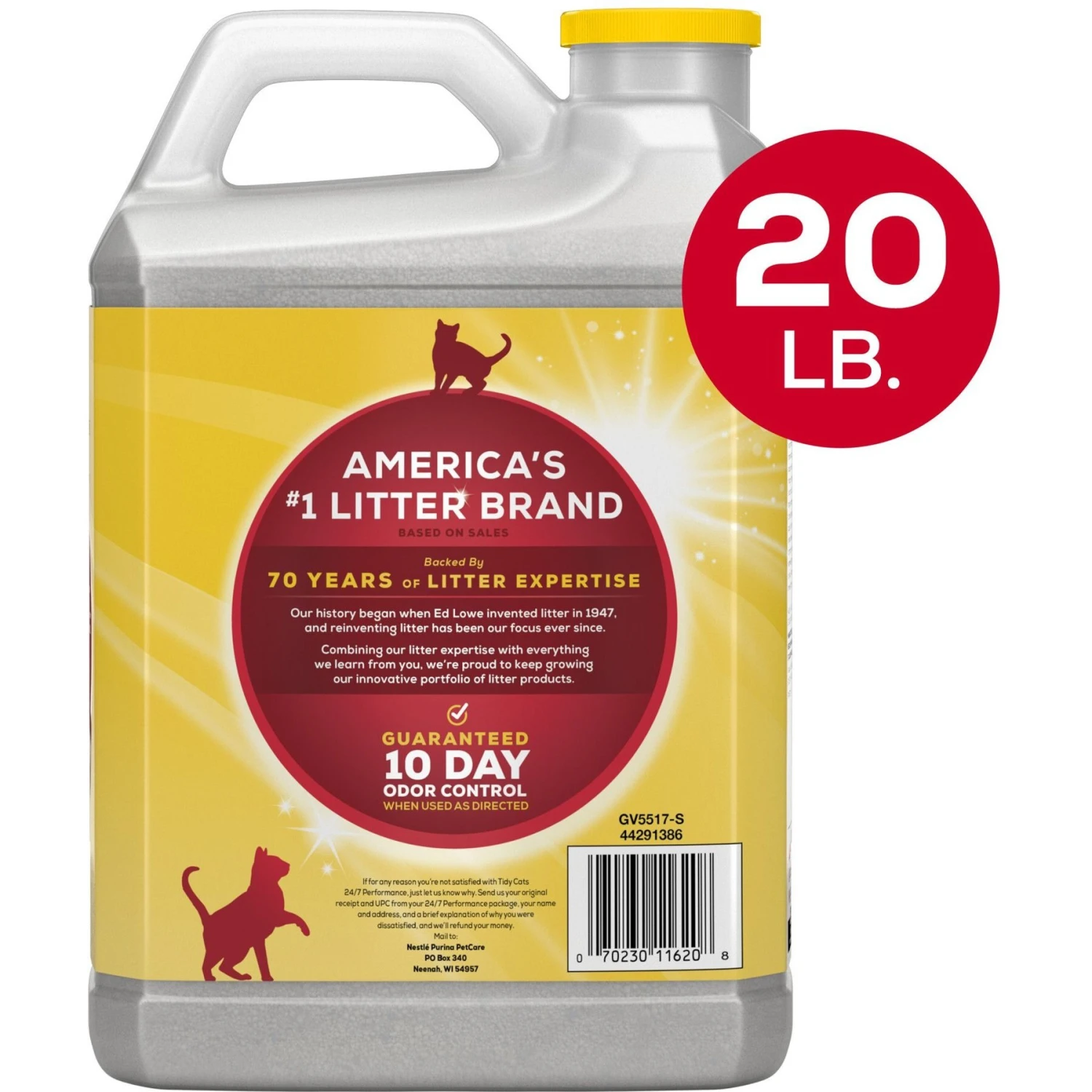 Tidy Cats 24/7 Performance Scented Clumping Clay Cat Litter 5 Tidy Cats 24/7 Performance Scented Clumping Clay Cat Litter - Image 3