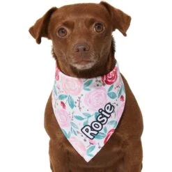 Frisco Watercolor Roses Personalized Dog & Cat Bandana 16 Frisco Watercolor Roses Personalized Dog & Cat Bandana -Cat Supply Store 267531 PT5. AC SS1800 V1632424286