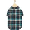 Frisco Multi-Plaid Dog & Cat Flannel Shirt