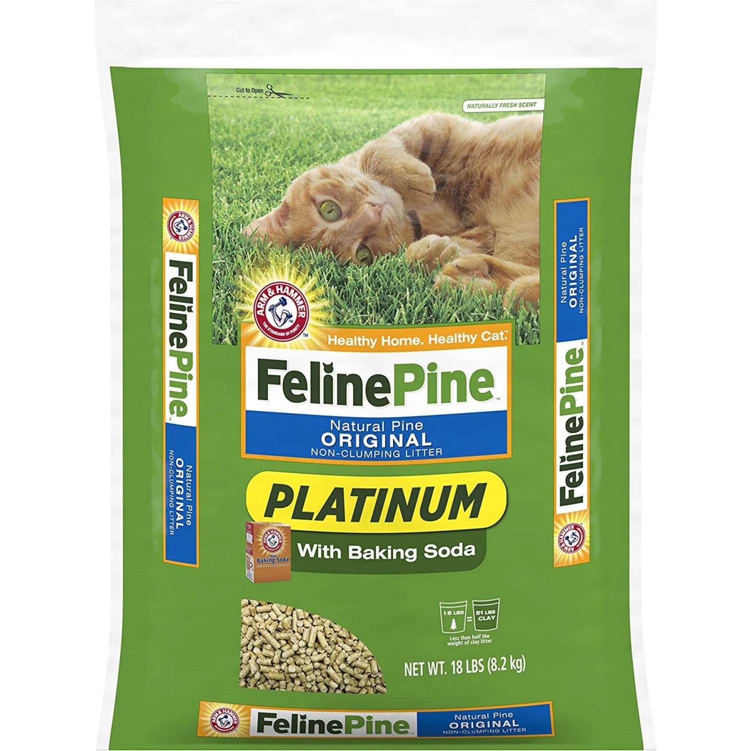 Feline Pine Platinum Natural Pine Cat Litter 3 Feline Pine Platinum Natural Pine Cat Litter