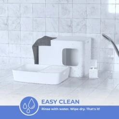 Meowy Studio Loo Enclosed Cat Litter Box Concealment 14 Meowy Studio Loo Enclosed Cat Litter Box Concealment -Cat Supply Store 280430 PT3. AC SS1800 V1623358061