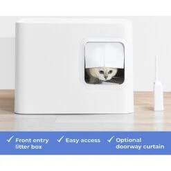 Meowy Studio Loo Enclosed Cat Litter Box Concealment 15 Meowy Studio Loo Enclosed Cat Litter Box Concealment -Cat Supply Store 280430 PT4. AC SS1800 V1623358083