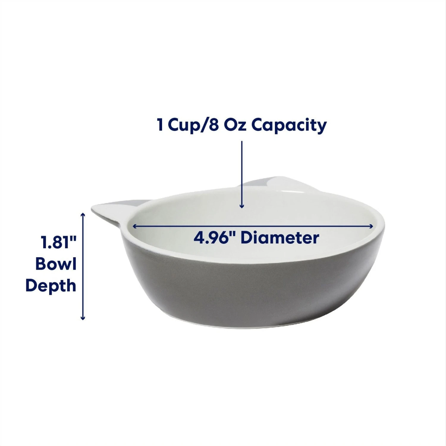 Disney Figaro No-Skid Ceramic Cat Bowl 4 Disney Figaro No-Skid Ceramic Cat Bowl - Image 2