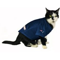 Littlearth NFL Stretch Dog & Cat Jersey, New England Patriots -Cat Supply Store 284186 PT4. AC SS1800 V1619572651