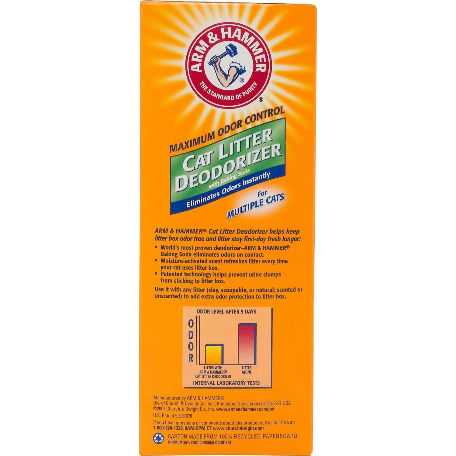Arm & Hammer Litter Cat Litter Deodorizer Powder & Arm & Hammer Litter Clump & Seal Multi-Cat Scented Clumping Clay Cat Litter 5 Arm & Hammer Litter Cat Litter Deodorizer Powder & Arm & Hammer Litter Clump & Seal Multi-Cat Scented Clumping Clay Cat Litter - Image 3