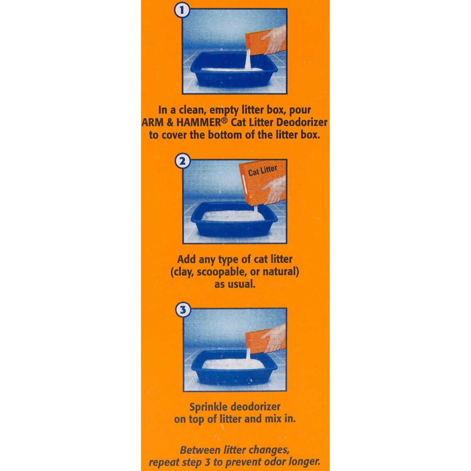 Arm & Hammer Litter Cat Litter Deodorizer Powder & Arm & Hammer Litter Clump & Seal Multi-Cat Scented Clumping Clay Cat Litter 6 Arm & Hammer Litter Cat Litter Deodorizer Powder & Arm & Hammer Litter Clump & Seal Multi-Cat Scented Clumping Clay Cat Litter - Image 4