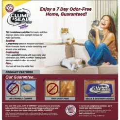 Arm & Hammer Litter Cat Litter Deodorizer Powder & Arm & Hammer Litter Clump & Seal Multi-Cat Scented Clumping Clay Cat Litter 14 Arm & Hammer Litter Cat Litter Deodorizer Powder & Arm & Hammer Litter Clump & Seal Multi-Cat Scented Clumping Clay Cat Litter -Cat Supply Store 292660 PT5. AC SS1800 V1619985426
