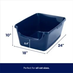 Frisco High Sided Cat Litter Box, Extra Large & World's Best Multi-Cat Unscented Clumping Corn Cat Litter 9 Frisco High Sided Cat Litter Box, Extra Large & World's Best Multi-Cat Unscented Clumping Corn Cat Litter -Cat Supply Store 293046 PT2. AC SS1800 V1619998947